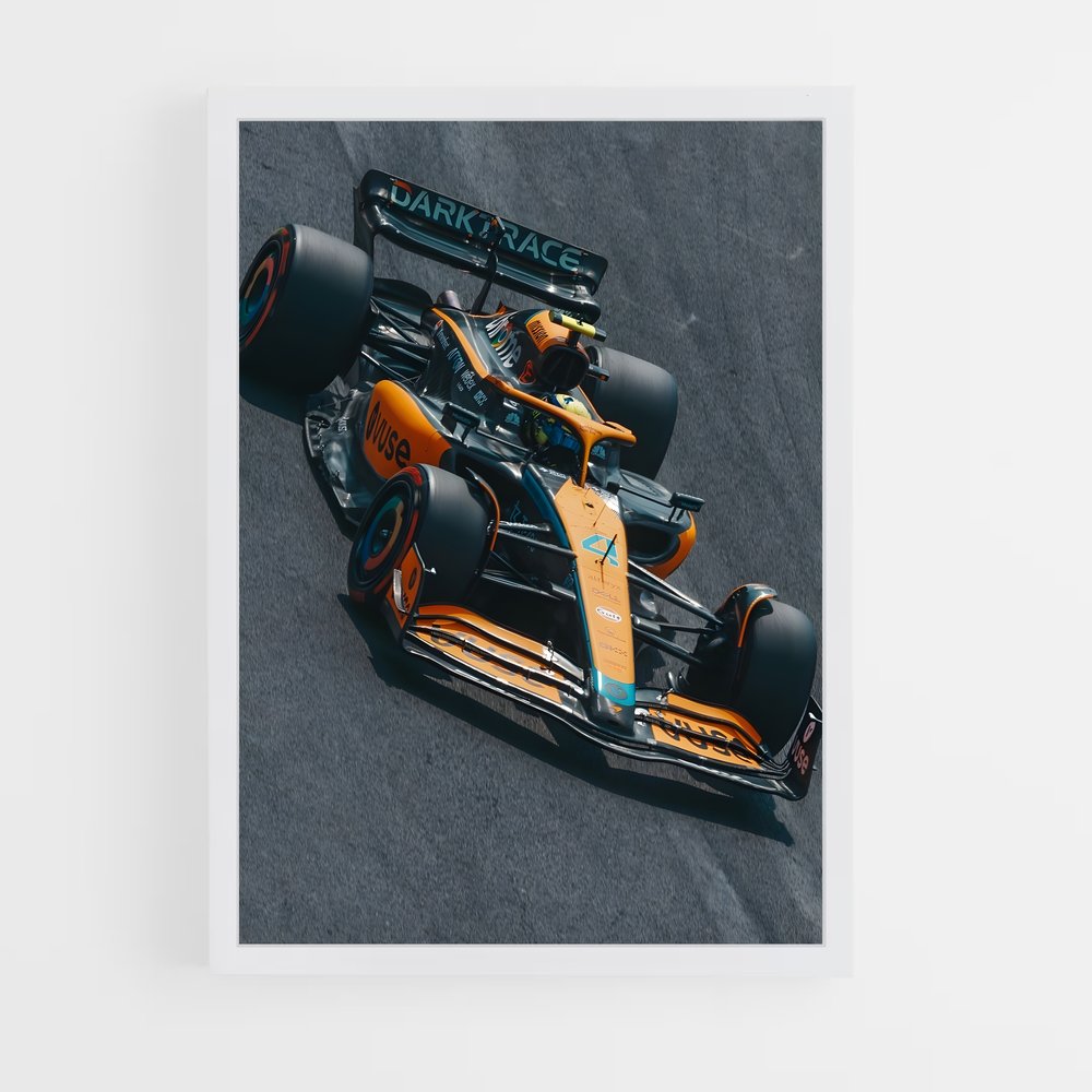 Poster Mclaren Aérien – affiche Voitures de Formule 1 (vue 3)